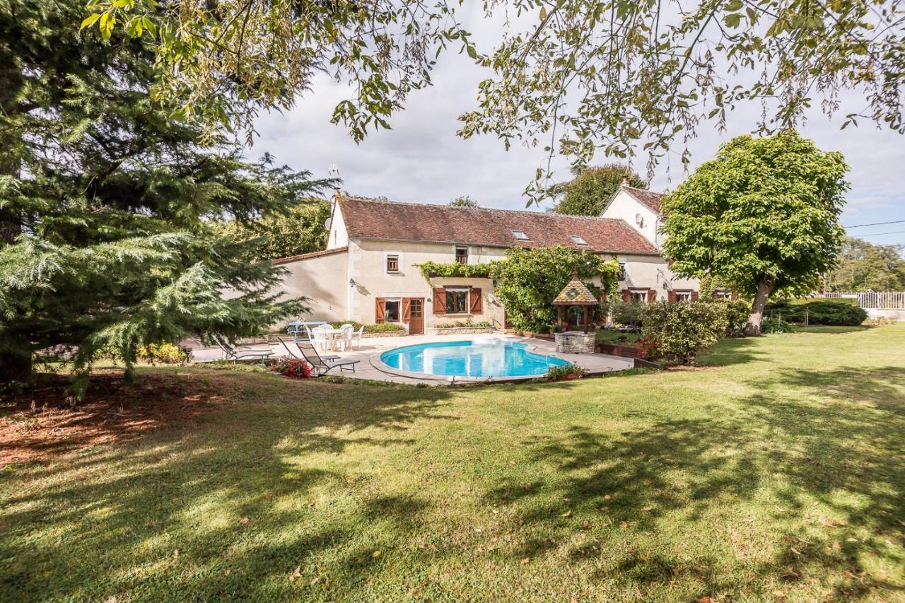 Entre Canal Et Vignes Bed & Breakfast Escolives-Sainte-Camille Exterior foto