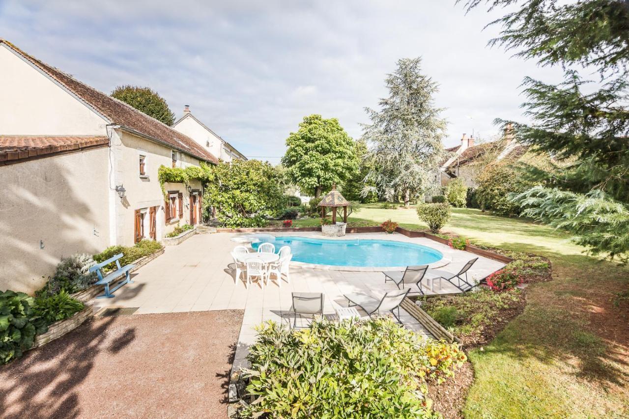 Entre Canal Et Vignes Bed & Breakfast Escolives-Sainte-Camille Exterior foto