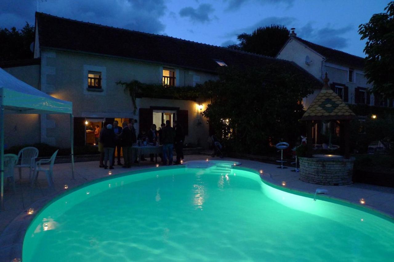 Entre Canal Et Vignes Bed & Breakfast Escolives-Sainte-Camille Exterior foto